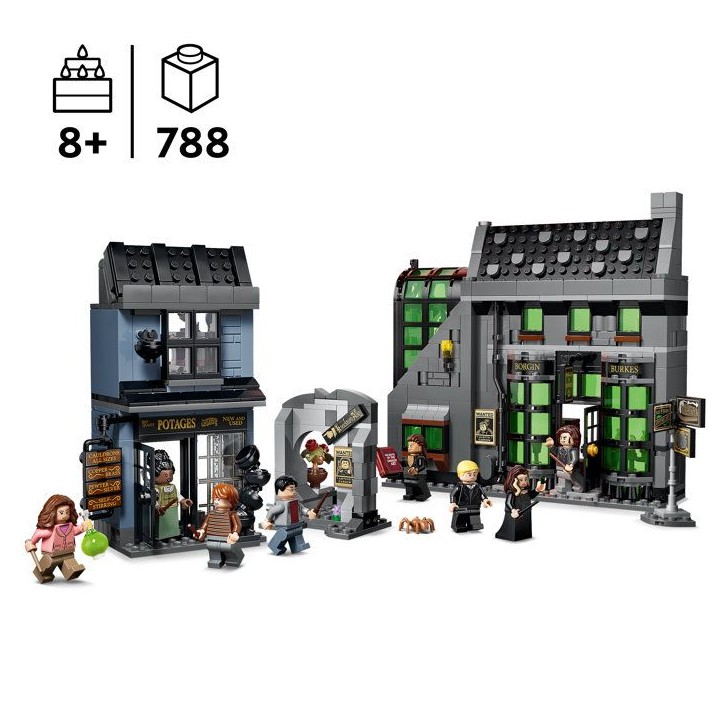 LEGO Harry Potter 76471 Les Boutiques Magiques de l'Allée des Embrumes - Jouet des 8 ans LEGO Harry Potter 76471 Les Boutiques Magiques de l'Allée des Embrumes - Jouet des 8 ans
