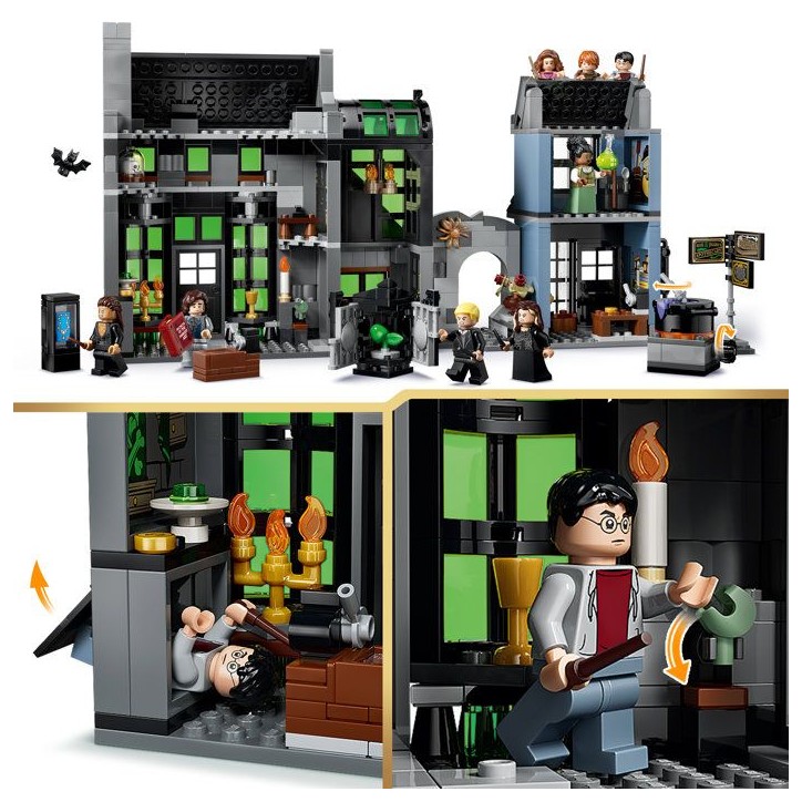 LEGO Harry Potter 76471 Les Boutiques Magiques de l'Allée des Embrumes - Jouet des 8 ans LEGO Harry Potter 76471 Les Boutiques Magiques de l'Allée des Embrumes - Jouet des 8 ans