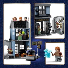LEGO Harry Potter 76471 Les Boutiques Magiques de l'Allée des Embrume