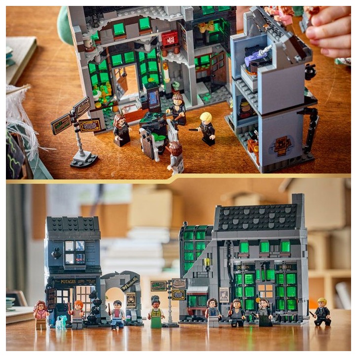 LEGO Harry Potter 76471 Les Boutiques Magiques de l'Allée des Embrumes - Jouet des 8 ans LEGO Harry Potter 76471 Les Boutiques Magiques de l'Allée des Embrumes - Jouet des 8 ans