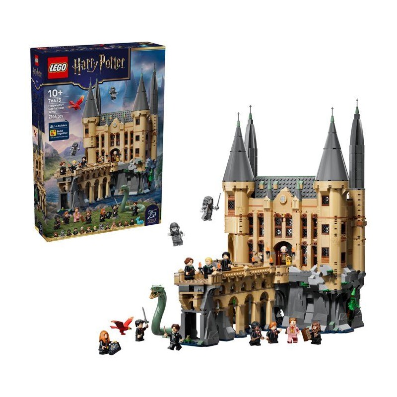 LEGO Harry Potter 76473 Le château de Poudlard : l'Aile Est - Jeu des