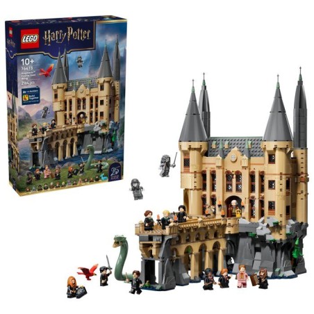 LEGO Harry Potter 76473 Le château de Poudlard : l'Aile Est - Jeu des