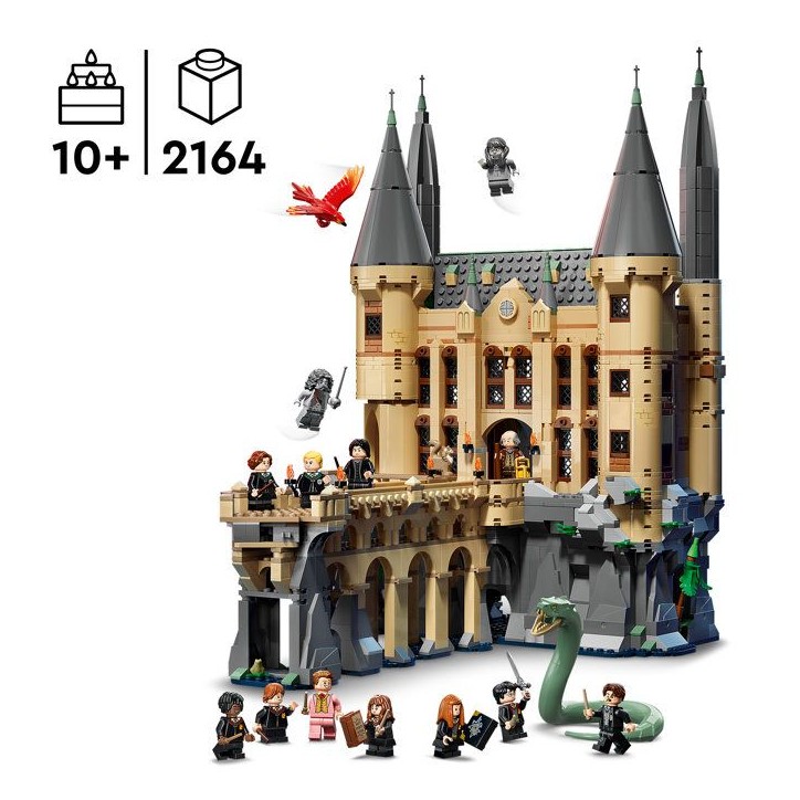 LEGO Harry Potter 76473 Le château de Poudlard : l'Aile Est - Jeu des 10 ans - Décoration LEGO Harry Potter 76473 Le château de Poudlard : l'Aile Est - Jeu des 10 ans - Décoration