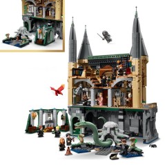LEGO Harry Potter 76473 Le château de Poudlard : l'Aile Est - Jeu des