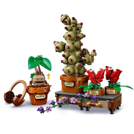LEGO Harry Potter 76474 Les Plantes du Cours de Botanique de Poudlard - Jeu Créatif 12 ans