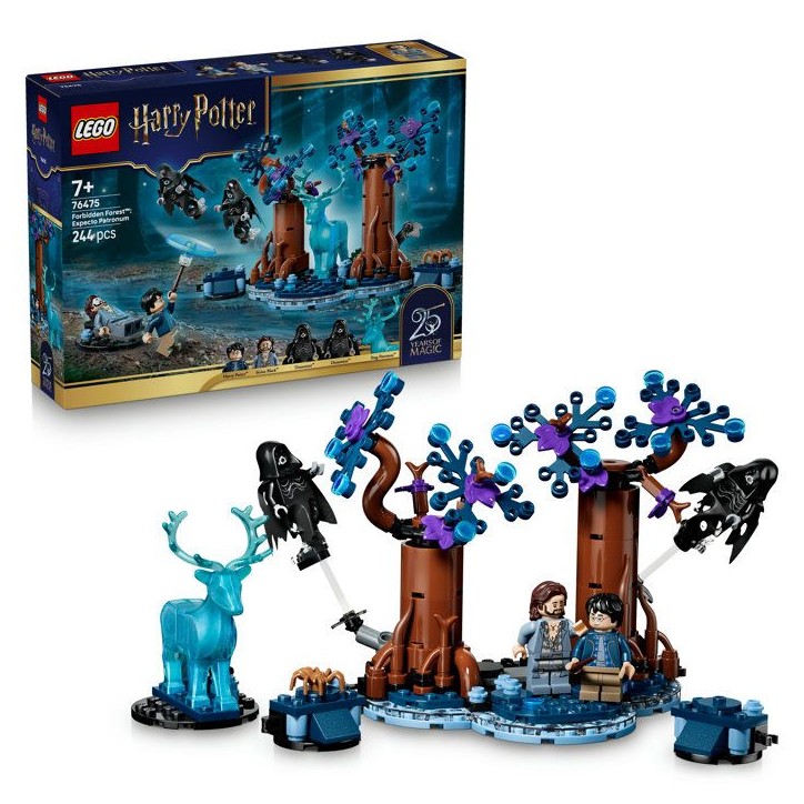 LEGO Harry Potter 76475 La Foret Interdite : Expecto Patronum - Jouet des 7 ans - Cadeau LEGO Harry Potter 76475 La Foret Interdite : Expecto Patronum - Jouet des 7 ans - Cadeau