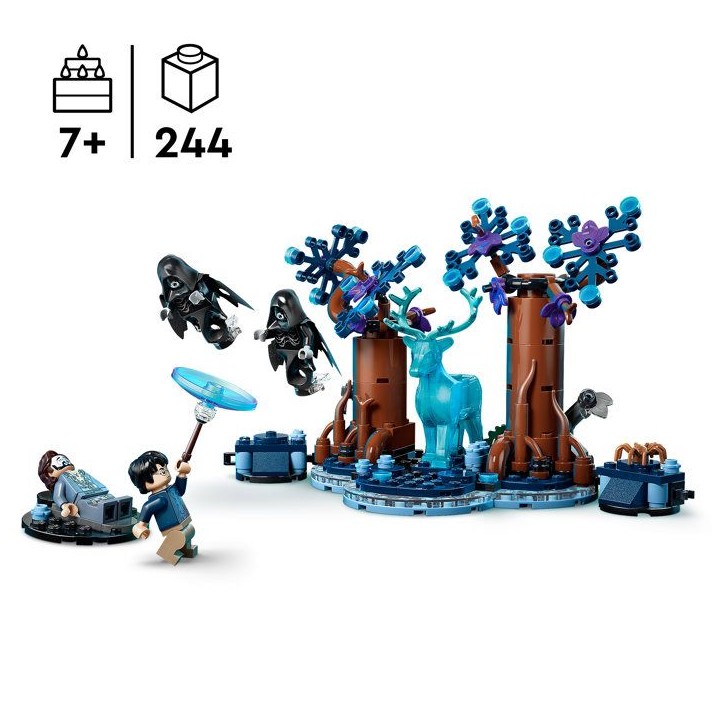 LEGO Harry Potter 76475 La Foret Interdite : Expecto Patronum - Jouet des 7 ans - Cadeau LEGO Harry Potter 76475 La Foret Interdite : Expecto Patronum - Jouet des 7 ans - Cadeau
