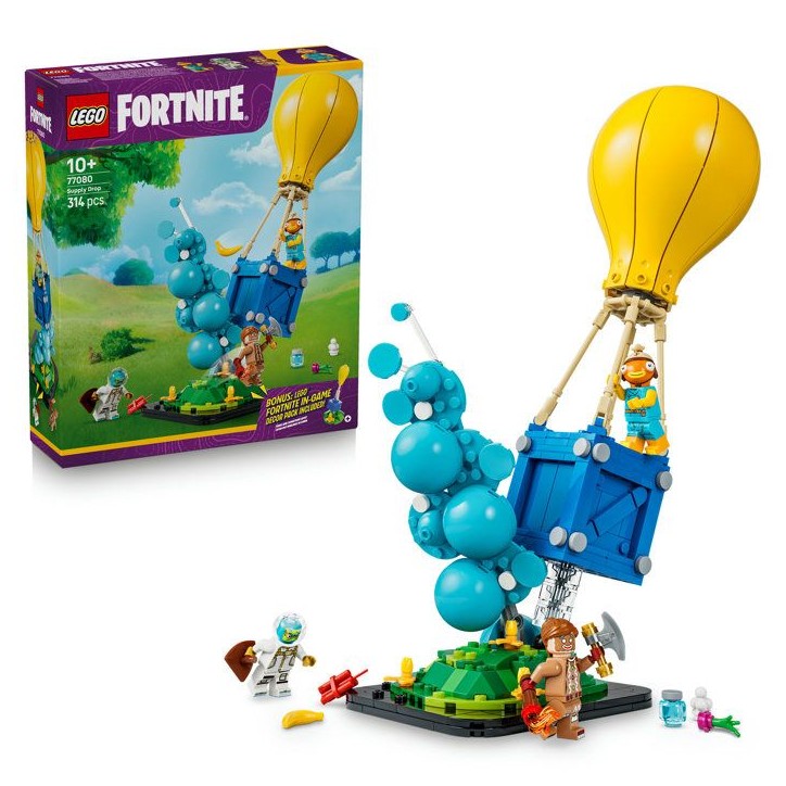 LEGO Fortnite 77080 Ravitaillement - Jouet de Construction des 10 ans - Décoration Gaming LEGO Fortnite 77080 Ravitaillement - Jouet de Construction des 10 ans - Décoration Gaming