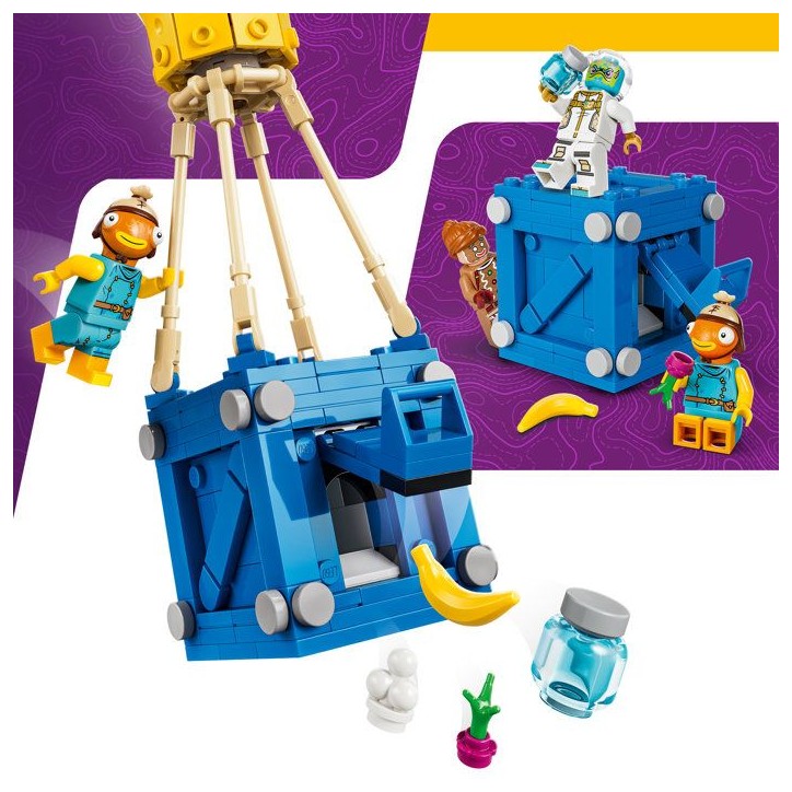 LEGO Fortnite 77080 Ravitaillement - Jouet de Construction des 10 ans - Décoration Gaming LEGO Fortnite 77080 Ravitaillement - Jouet de Construction des 10 ans - Décoration Gaming