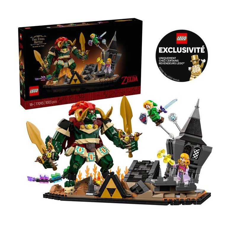 LEGO The Legend of Zelda 77093 Ocarina of Time – Le Combat Final - S