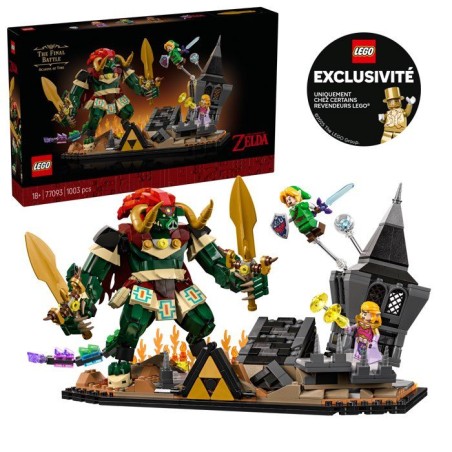 LEGO The Legend of Zelda 77093 Ocarina of Time – Le Combat Final - S