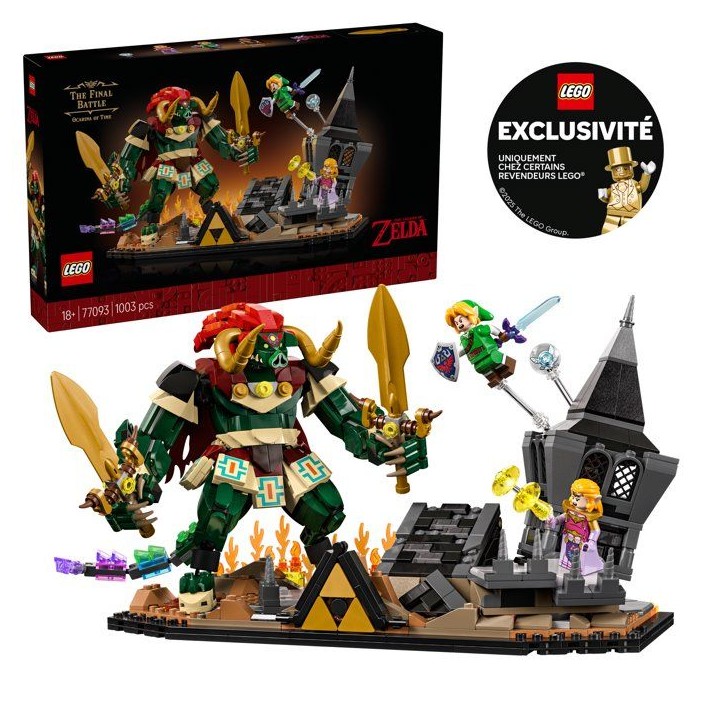 LEGO The Legend of Zelda 77093 Ocarina of Time – Le Combat Final - Set pour Adulte - Exclusivité Cdiscount LEGO The Legend of Zelda 77093 Ocarina of Time – Le Combat Final - Set pour Adulte - Exclusivité Cdiscount