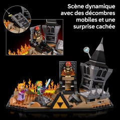 LEGO The Legend of Zelda 77093 Ocarina of Time – Le Combat Final - Set pour Adulte - Exclusivité Cdiscount