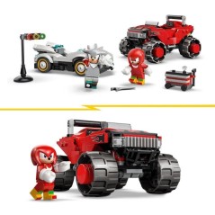 LEGO Sonic the Hedgehog 77118 La Voiture de Silver contre le Monster T