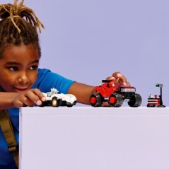 LEGO Sonic the Hedgehog 77118 La Voiture de Silver contre le Monster T