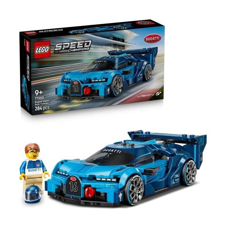 LEGO Speed Champions 77253 Hypercar Bugatti Vision GT - Jouet de Const
