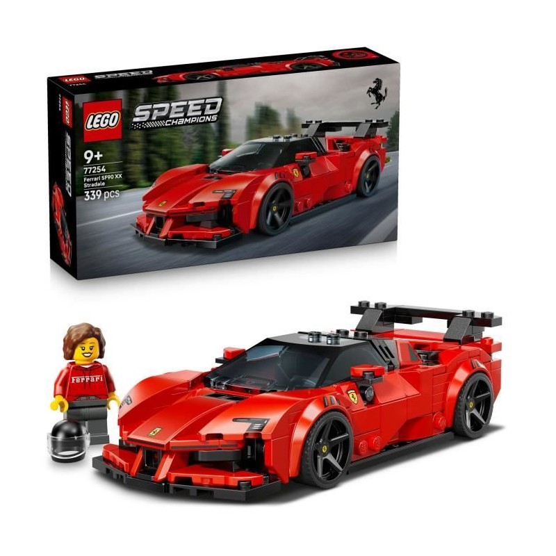 LEGO Speed Champions 77254 Voiture de Course Ferrari SF90 XX Stradale