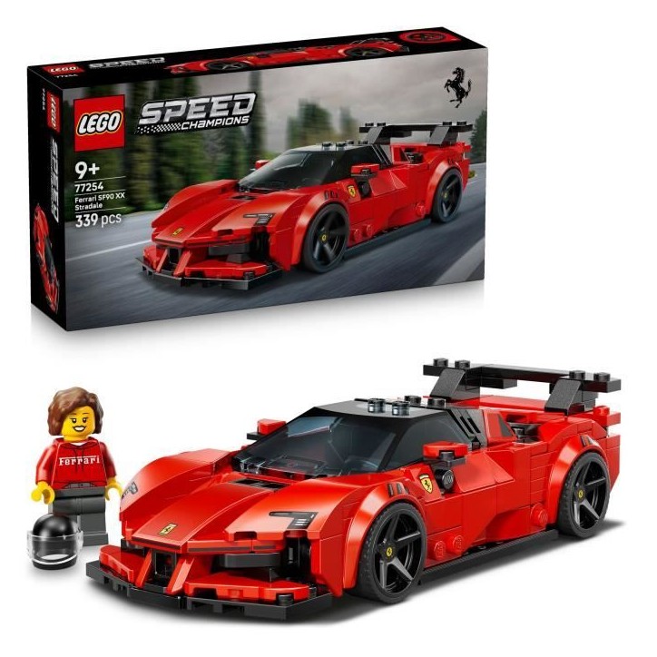LEGO Speed Champions 77254 Voiture de Course Ferrari SF90 XX Stradale - Jouet des 9 ans LEGO Speed Champions 77254 Voiture de Course Ferrari SF90 XX Stradale - Jouet des 9 ans
