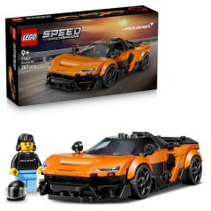 LEGO Speed Champions 77257 McLaren W1 - Jouet Voiture Orange pour Gar
