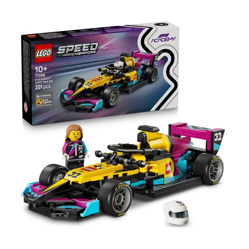 LEGO Speed Champions 77258 Voiture de Course F1 ACADEMY LEGO - Jeu de