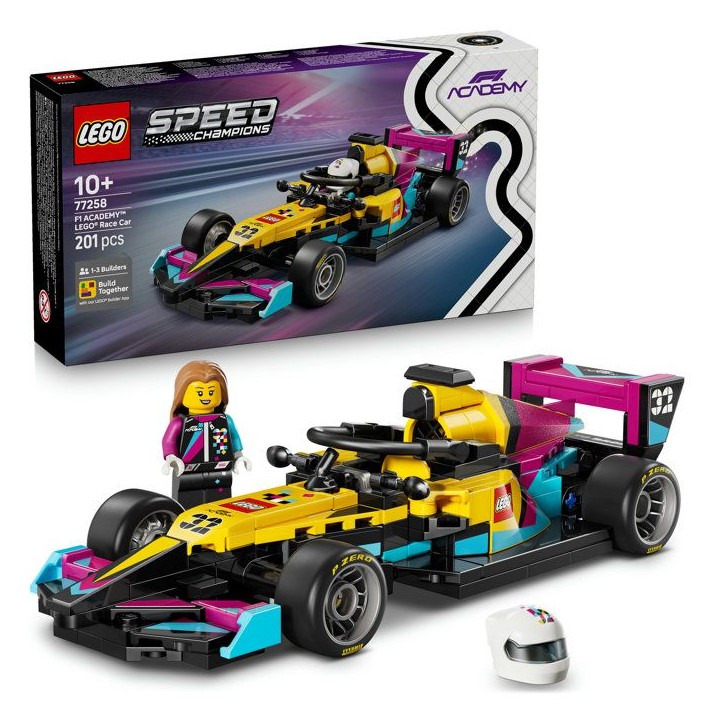 LEGO Speed Champions 77258 Voiture de Course F1 ACADEMY LEGO - Jeu de Construction 10 ans