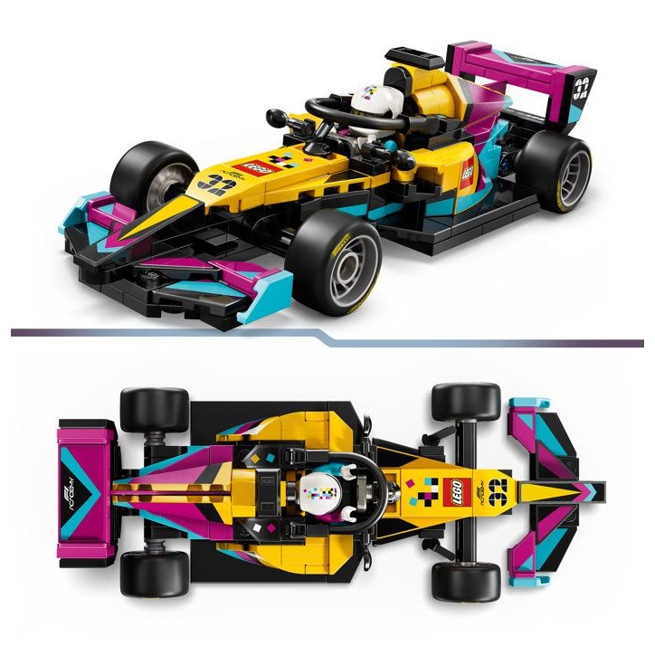 LEGO Speed Champions 77258 Voiture de Course F1 ACADEMY LEGO - Jeu de Construction 10 ans
