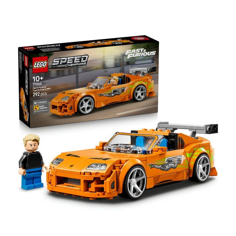 LEGO Speed Champions 77260 La Toyota Supra MK4 de Fast and Furious - J