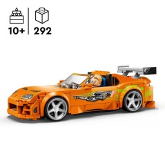 LEGO Speed Champions 77260 La Toyota Supra MK4 de Fast and Furious - Jouet Voiture 10 ans