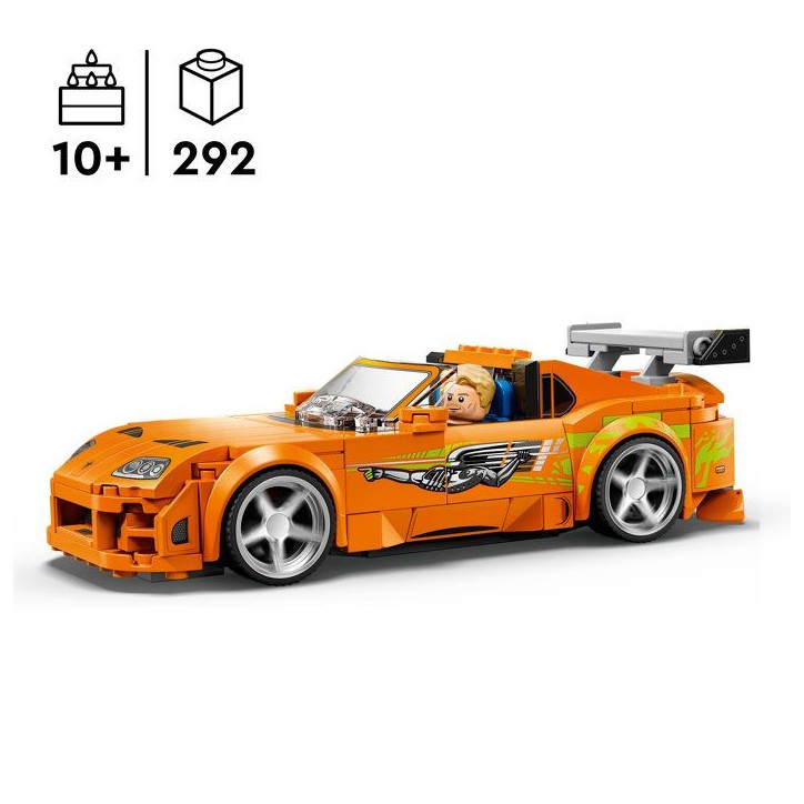 LEGO Speed Champions 77260 La Toyota Supra MK4 de Fast and Furious - Jouet Voiture 10 ans LEGO Speed Champions 77260 La Toyota Supra MK4 de Fast and Furious - Jouet Voiture 10 ans