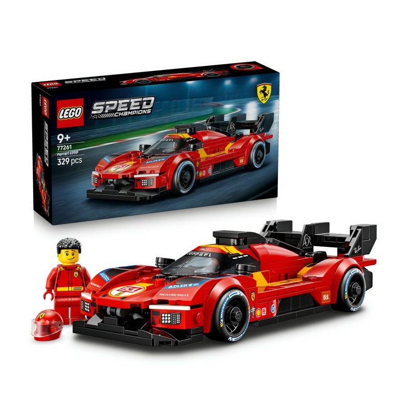 LEGO Speed Champions 77261 Ferrari 499P - Jouet Voiture pour Garçon o
