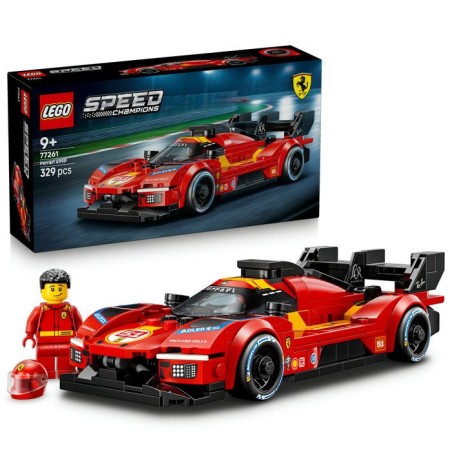 LEGO Speed Champions 77261 Ferrari 499P - Jouet Voiture pour Garçon o