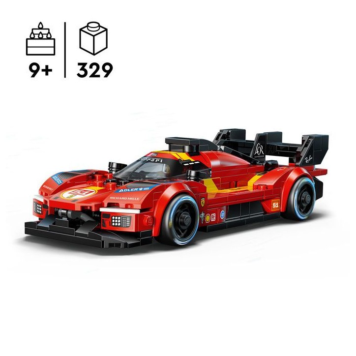 LEGO Speed Champions 77261 Ferrari 499P - Jouet Voiture pour Garçon ou Fille des 9 ans