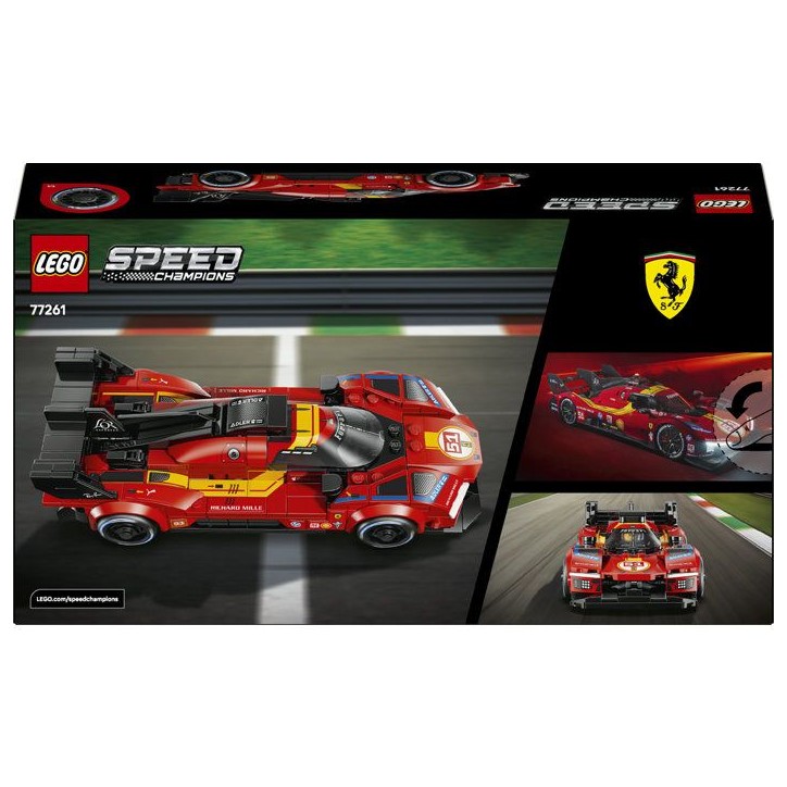 LEGO Speed Champions 77261 Ferrari 499P - Jouet Voiture pour Garçon ou Fille des 9 ans