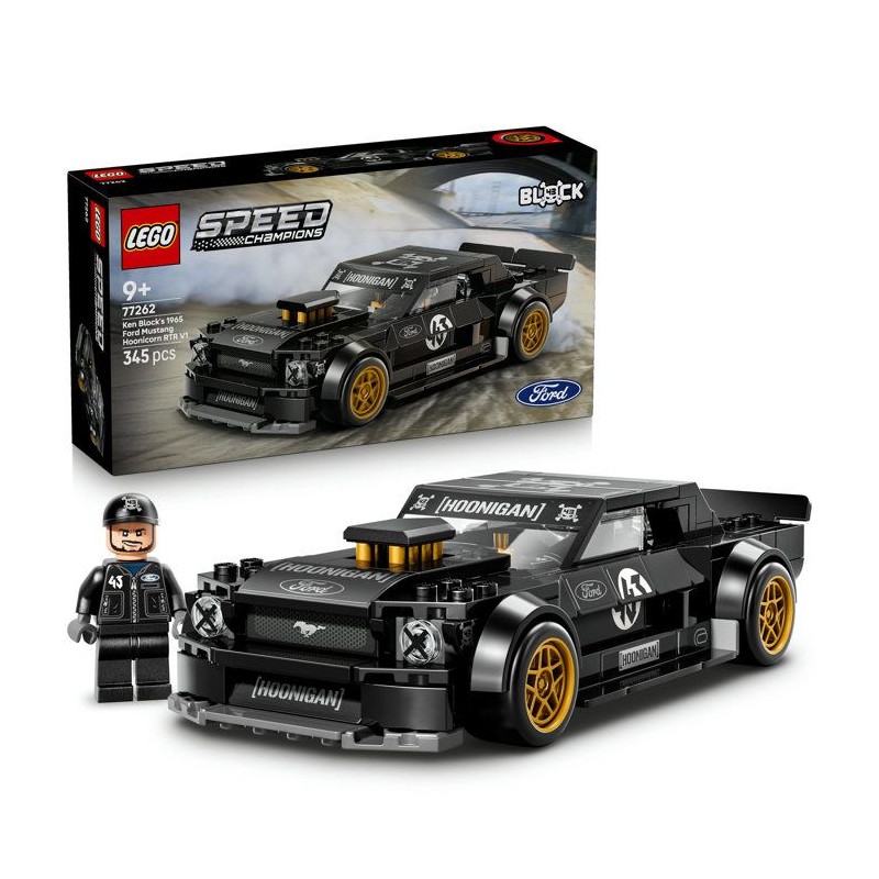 LEGO Speed Champions 77262 La Ford Mustang Hoonicorn V1 de 1965 de Ken