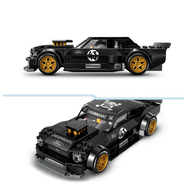 LEGO Speed Champions 77262 La Ford Mustang Hoonicorn V1 de 1965 de Ken Block - Jouet 9 ans LEGO Speed Champions 77262 La Ford Mustang Hoonicorn V1 de 1965 de Ken Block - Jouet 9 ans