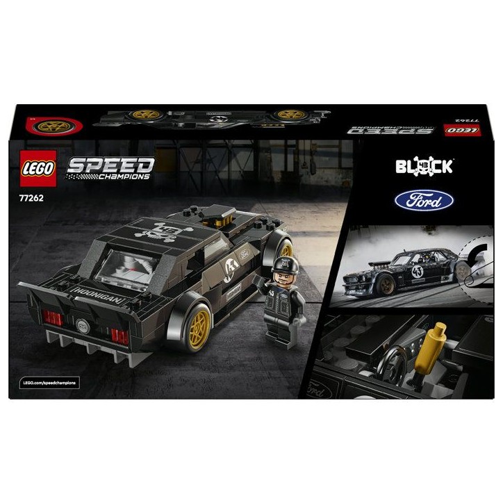 LEGO Speed Champions 77262 La Ford Mustang Hoonicorn V1 de 1965 de Ken Block - Jouet 9 ans LEGO Speed Champions 77262 La Ford Mustang Hoonicorn V1 de 1965 de Ken Block - Jouet 9 ans