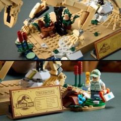 LEGO Jurassic World 77985 - Les fossiles de Dinosaures : Le Tricérato