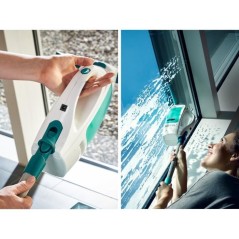 Nettoyeur pour vitre avec manche Leifheit Dry & Clean 51001, set avec