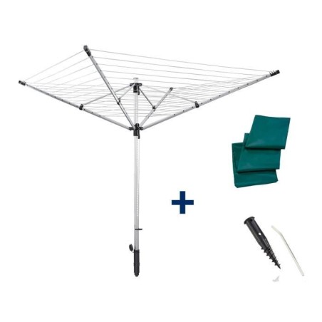Séchoir parapluie Leifheit LinoLift 600 QuickStart 85282, étendoir j