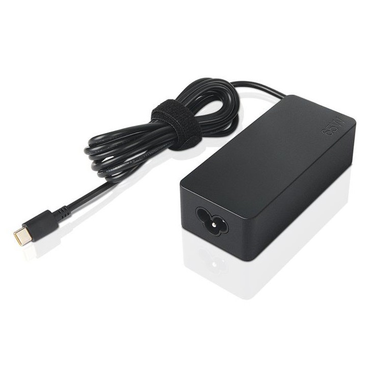 Chargeur secteur LENOVO 65W USB-C - Adaptateur alimentation PC portable - Charge rapide