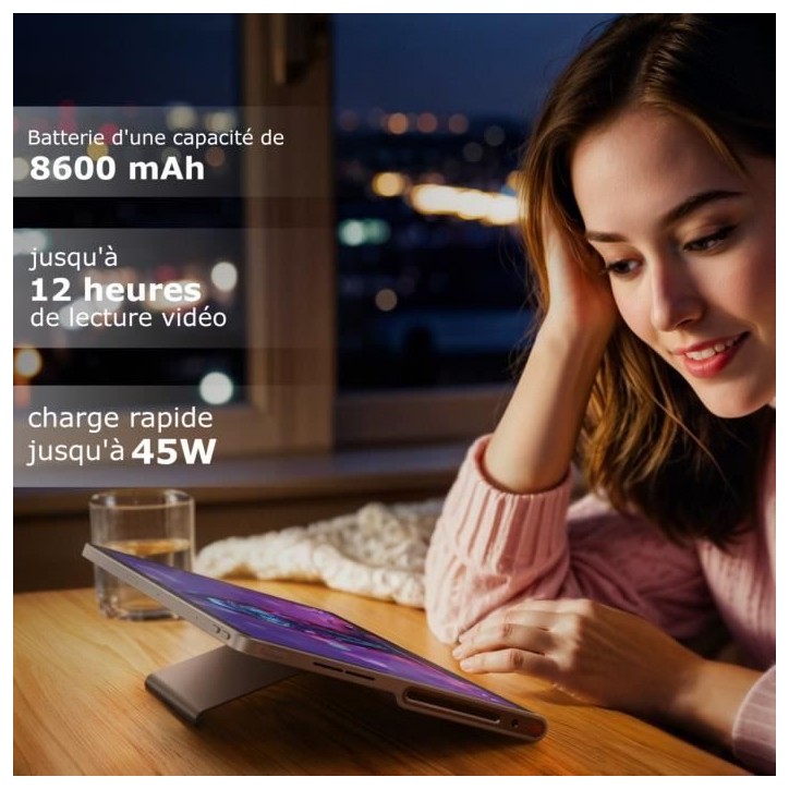 Tablette tactile LENOVO Tab Plus - 11,5 2K IPS - 8 Go RAM - Stockage 128 Go - Gris Tablette tactile LENOVO Tab Plus - 11,5 2K IPS - 8 Go RAM - Stockage 128 Go - Gris