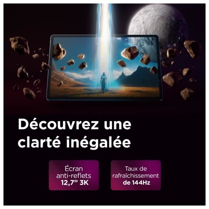 Tablette tactile LENOVO Yoga Tab Plus - 12,7 3K LTPS - 16 Go RAM - Stockage 256 Go - Bleu + Clavier + Stylet Tablette tactile LENOVO Yoga Tab Plus - 12,7 3K LTPS - 16 Go RAM - Stockage 256 Go - Bleu + Clavier + Stylet