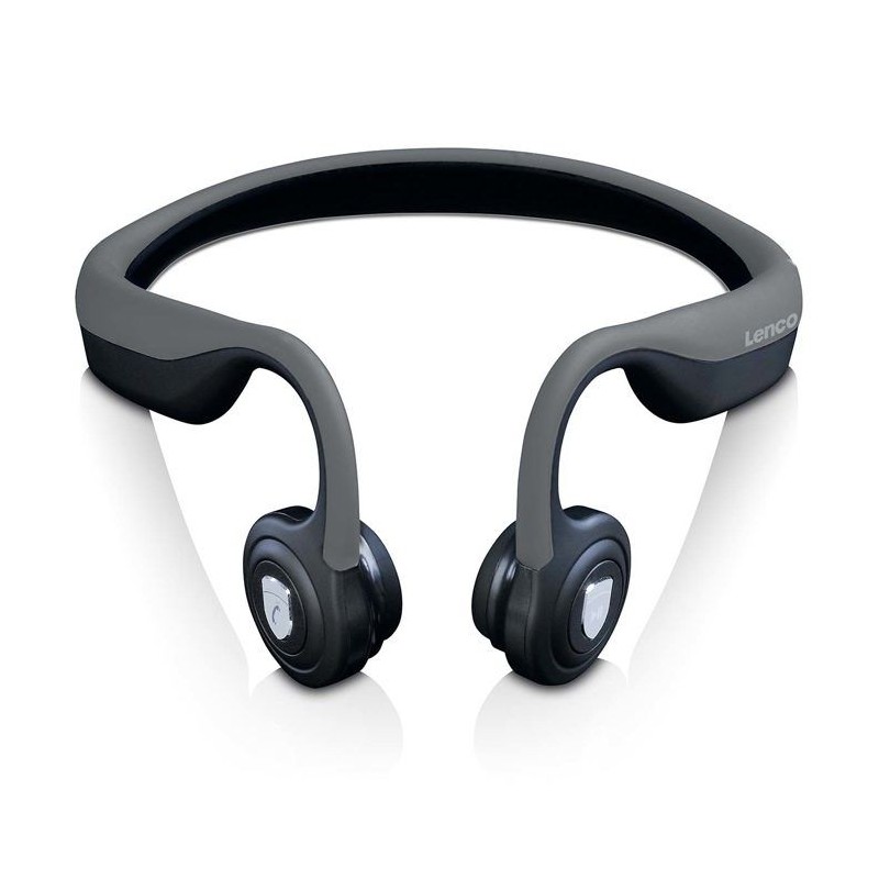 Lenco HBC-200 - Casque Bluetooth a conduction osseuse - Noir
