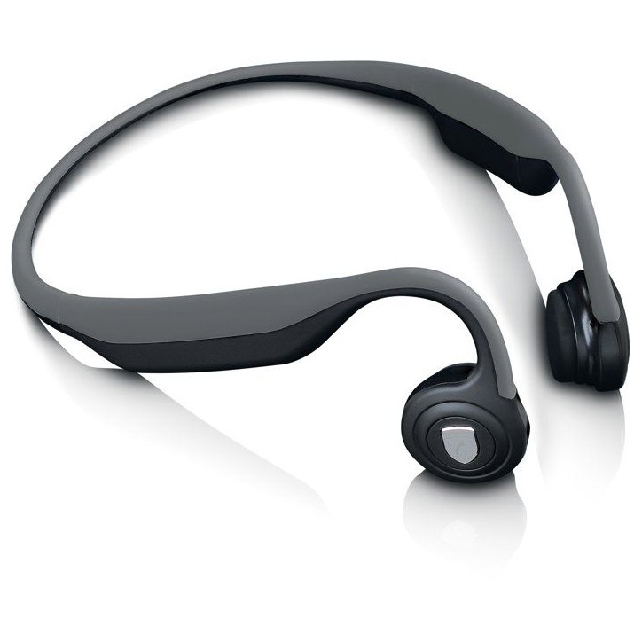 Lenco HBC-200 - Casque Bluetooth a conduction osseuse - Noir