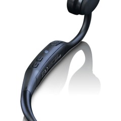 Lenco HBC-200 - Casque Bluetooth a conduction osseuse - Noir