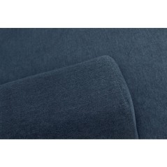 Canapé d'angle modulable - 4 places - LEONIE - Tissu Bleu Chambray -