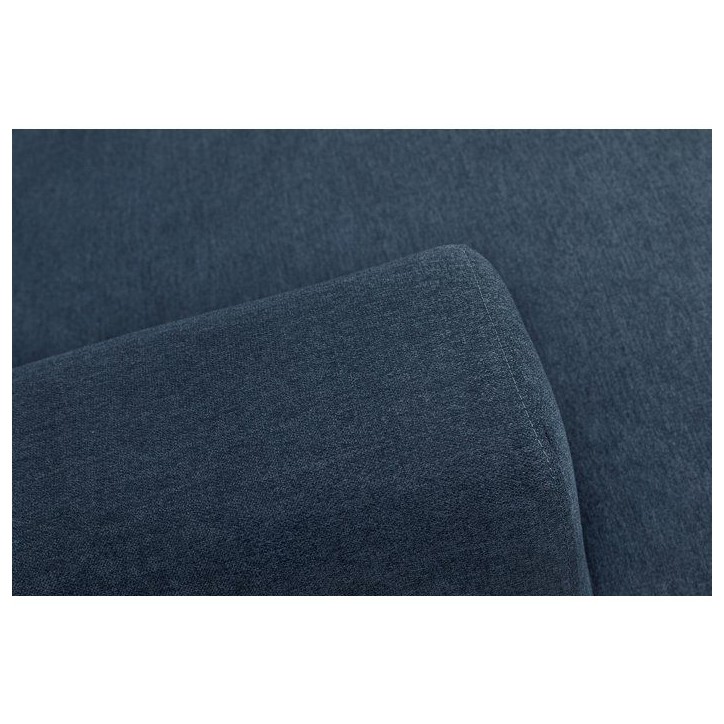 Canapé d'angle modulable - 4 places - LEONIE - Tissu Bleu Chambray - Tetieres ajustables - 357 x 175 x 75 cm Canapé d'angle modulable - 4 places - LEONIE - Tissu Bleu Chambray - Tetieres ajustables - 357 x 175 x 75 cm