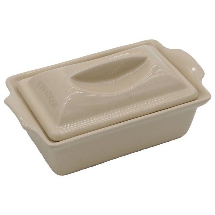 Terrine - LE PRATIQUE - Céramique - 600 ml - 21 cm - Spéciale pâtés et foie gras - Fabrication française Terrine - LE PRATIQUE - Céramique - 600 ml - 21 cm - Spéciale pâtés et foie gras - Fabrication française