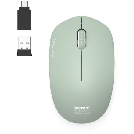 Souris sans fil - PORT Designs - 900543 Collection II - 2.4 GHz - Oliv