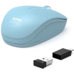 Souris sans fil - PORT Designs - 900544 Collection II - 2.4 GHz - Bleu